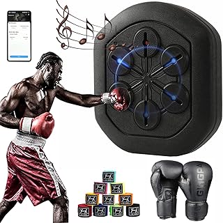 Machine de boxe musicale électronique murale, équipement d'entraînement de boxe intelligent, jeu d'arcade