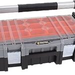 Boîte à outils en plastique tactix 320300, multicolore, 22 pouces