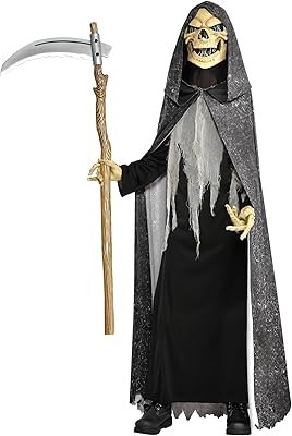 Amscan costume illusion reaper unisexe pour enfant | tenue sur le thème d'halloween costume illusion reaper | tenue sur le thème halloween (pack de 1). La boutique en ligne DIAYTAR COTE D'IVOIRE se distingue par son énorme sélection de produits qui va des électroménagers aux vêtements, en passant par les produits high-tech. Avec plus de 300 000 références, les clients ont l'embarras du choix pour trouver ce qu'ils cherchent. DIAYTAR COTE D'IVOIRE est ainsi devenue la référence pour les achats en ligne en Côte d'Ivoire.