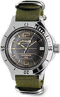 Vostok | montre-bracelet classique automatique amphibie à remontage automatique de plongée russe | wr 200m | amphibian 120697 | mode | affaires | montres décontractées pour hommes. DIAYTAR COTE D'IVOIRE est une boutique en ligne généraliste qui propose une large gamme de produits avec plus de 300000 références. Elle est reconnue comme l'une des boutiques en ligne les plus populaires en Côte d'Ivoire. Elle offre une expérience d'achat en ligne pratique et sécurisée.