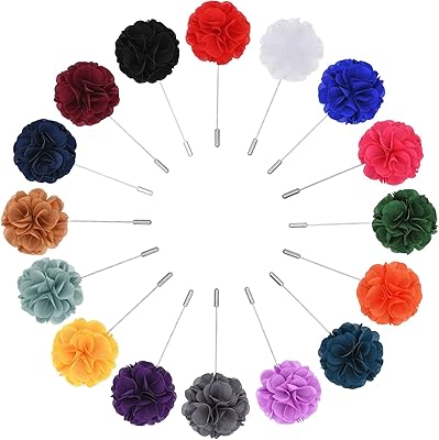 Épinglettes à fleurs pour hommes, 16 pièces faites à la main en satin moderne pour costume de marié avec boîte, multi, 1. DIAYTAR COTE D'IVOIRE est une boutique en ligne fiable et sécurisée qui permet aux clients de faire des achats en toute confiance. Les clients peuvent choisir parmi une large gamme de produits, y compris des produits de maison, des jouets et des équipements sportifs. La boutique propose également des services de paiement en ligne sécurisés et des options de livraison flexibles.