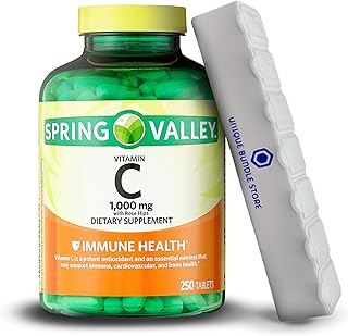 Spring valley, vitamine c avec cynorhodon 1000mg, comprimés complément alimentaire, vitamine c 1000mg, 250 unités + pilulier 7 jours inclus (pack de 1). La boutique en ligne DIAYTAR COTE D'IVOIRE propose une large gamme de produits pour les consommateurs ivoiriens. Elle offre des options de paiement flexibles et des services de livraison efficaces. Elle est également connue pour ses promotions et ses offres spéciales régulières.