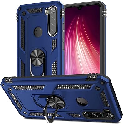 Coque xiaomi redmi note 8/note 8 2021 avec protecteur d'écran en verre trempé