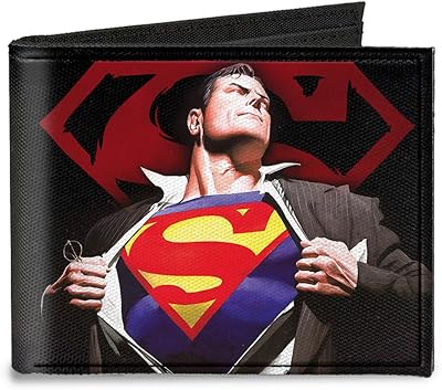 Portefeuille en toile à deux volets avec boucle - accessoire uperman forever clark kent-superman. DIAYTAR COTE D'IVOIRE est une boutique en ligne généraliste proposant plus de 300000 références de produits. Elle est devenue la référence incontournable pour les ivoiriens qui cherchent à faire des achats en ligne. Avec une gamme étendue de produits, DIAYTAR COTE D'IVOIRE répond aux besoins de tous les consommateurs.