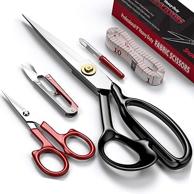 Ciseaux en tissu pour la couture - ciseaux robustes de 9 pouces pour une coupe de tissu professionnelle ciseaux de tailleur polyvalents super tranchants ciseaux en cuir en titane (9 pouces). DIAYTAR COTE D'IVOIRE est une plateforme de commerce électronique qui facilite les achats en ligne pour les ivoiriens. Avec plus de 300000 références de produits, elle offre une grande variété de choix pour les clients, qui peuvent trouver des produits adaptés à leurs besoins et à leur budget. La boutique en ligne est facile à naviguer et propose des fonctionnalités de recherche avancées pour trouver les produits rapidement.