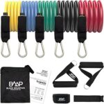 Ensemble de bandes de résistance black mountain products avec ancrage de porte, sangle