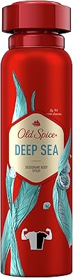 Spray corporel déodorant old spice deep sea pour hommes 150 ml