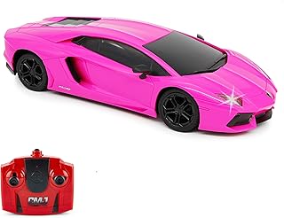 Cmj rc cars lamborghini pink aventador lp700-4 rc car sous licence officielle 1:24