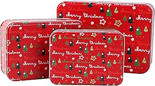 Coffret de 3 boîtes à biscuits de noël - coffrets cadeaux décoratifs pour biscuits, métal très épais - grandes, moyennes et petites tailles (rick red). Diaytar Cote d'Ivoire, leader du e-commerce en Cote d'Ivoire, propose une large gamme de produits avec plus de 300 000 références. La boutique en ligne généraliste offre une expérience d'achat unique et pratique pour les clients ivoiriens. Diaytar Cote d'Ivoire garantit la qualité et la fiabilité de ses produits.