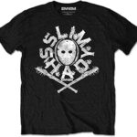 T-shirt pour enfants imprimé eminem 'shady mask' (emballé en noir)