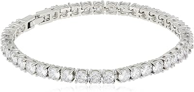 Bracelet mobra serti de pierres de zircone cubiques blanches d'aldo couleur argent. Avec plus de 300 000 références, DIAYTAR COTE D'IVOIRE est un pionnier du commerce électronique en Côte d'Ivoire, facilitant l'accès aux produits nationaux et internationaux pour les consommateurs. La boutique mise sur la qualité des produits, le service client et la satisfaction des besoins spécifiques de chaque client pour assoir sa position de leader sur le marché ivoirien.