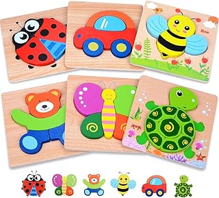 Puzzle en bois maggie fire pour jeunes enfants âgés de 1, 2 et