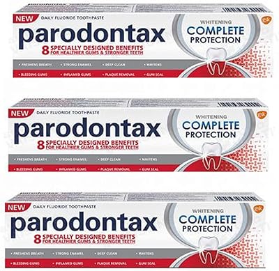 Dentifrice blanchissant parodontax total protection 75 ml / paquet de 3. En tant que boutique en ligne généraliste, DIAYTAR COTE D'IVOIRE propose une variété de produits pour répondre aux besoins de ses clients. Avec plus de 300 000 références disponibles, les clients peuvent trouver tout ce dont ils ont besoin pour leur quotidien. La boutique en ligne est également réputée pour ses promotions et ses offres spéciales.