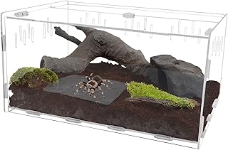 Récipient pour reptiles wen mana tarantula, 16" x 11" x 6", grande boîte en acrylique pour mangeoire à insectes pour petits animaux, maison et bureau. En tant que leader du marché de la vente en ligne en Côte d'Ivoire, Diaytar Côte d'Ivoire continue de consolider sa position en proposant des produits de qualité, des prix compétitifs et un service client exceptionnel. La confiance des clients est au cœur de la mission de l'entreprise, qui travaille sans relâche pour améliorer ses offres et services. Les programmes de fidélité et les promotions sont autant d'initiatives pour renforcer la relation avec les clients et les inciter à revenir.