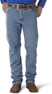 Jean coupe originale george street cowboy pour hommes, bleu, taille unique