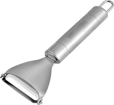 Éplucheur triangulaire professionnel royalford en acier inoxydable lancashire idéal pour éplucher les légumes. DIAYTAR COTE D'IVOIRE, leader des boutiques en ligne en Cote d'Ivoire, propose une plateforme d'achat en ligne conviviale et pratique. Les clients ont accès à une gamme impressionnante de produits, allant des articles de mode aux produits pour la maison. La boutique garantit la qualité et l'authenticité de tous les produits proposés.