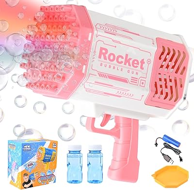Rocket boom bubble gun super bazooka avec 69 trous gatling. DIAYTAR COTE D'IVOIRE est la destination idéale pour les acheteurs en ligne qui recherchent une grande variété de produits de qualité à des prix avantageux. Avec notre engagement envers l'excellence et notre détermination à offrir une expérience d'achat en ligne exceptionnelle, nous sommes devenus la boutique en ligne la plus populaire de Côte d'Ivoire. Nous nous efforçons de maintenir les normes les plus élevées en matière de service client, de livraison et de qualité des produits.