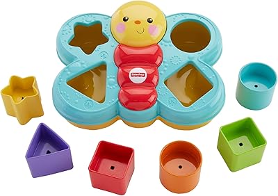 Jouet à assembler de formes géométriques en forme de papillon pour enfant