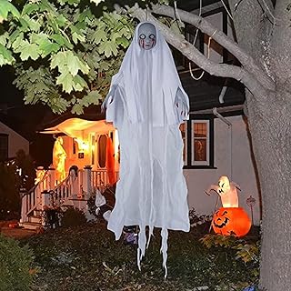 Décorations fantômes squelettes suspendus goronp halloween, fantôme volant, fantôme volant d'halloween, décorations intérieures et extérieures de maison hantée, décoration de vacances (1 paquet). DIAYTAR COTE D'IVOIRE propose une large gamme de produits allant de l'électronique à la maison, en passant par la mode et les accessoires. La boutique en ligne est facile à naviguer et dispose d'un système de recherche efficace pour trouver rapidement le produit désiré. Les clients peuvent profiter de promotions et de réductions régulières.