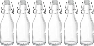 Lot de 6 bouteilles en verre hermétiques de 8 oz avec bouchon. DIAYTAR COTE D'IVOIRE, boutique en ligne généraliste avec plus de 300000 références, est la boutique leader en Côte d'Ivoire, offrant une large gamme de produits pour répondre à tous les besoins. Elle propose des articles tels que des vêtements, des accessoires, des produits électroniques et plus encore. C'est le premier choix pour les ivoiriens qui cherchent à faire des achats en ligne.