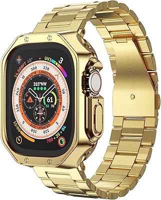Compatible avec le bracelet et le boîtier apple watch, chaîne métallique en acier inoxydable avec coque en tpu, bracelet à boucle pour montre intelligente, bracelet pour iwatch series 8 7 6 5 4 3 2 1 se se2. La boutique en ligne Diaytar Côte d'Ivoire est le leader du marché ivoirien en termes de vente en ligne. Elle propose une sélection immense de produits de toutes les catégories, ce qui permet aux clients de trouver facilement ce qu'ils cherchent. La boutique en ligne est sécurisée et fiable, ce qui garantit aux clients une expérience d'achat en toute confiance.
