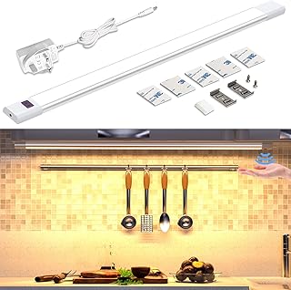 Woban lampe sous armoire, capteur d'ondes manuelles, kit d'éclairage d'armoire super lumineux de 60 cm, bande lumineuse led pour cuisine, comptoir, étagère, bureau, établi, 2700 k, blanc chaud, panneau unique, adaptateur 9 w, 12 volts,. DIAYTAR COTE D'IVOIRE représente un exemple de succès dans l'e-commerce en Côte d'Ivoire, en offrant une plateforme où les consommateurs peuvent trouver tout ce dont ils ont besoin sous un même toit. Grâce à son large éventail de produits, à ses offres promotionnelles attractives et à son engagement à fournir une expérience client de qualité, DIAYTAR COTE D'IVOIRE continue de dominer le marché de l'e-commerce en Côte d'Ivoire. Sa réputation en tant que boutique en ligne de confiance est renforcée par sa capacité à évoluer et à se moderniser constamment.