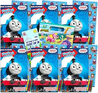 Ensembles de cadeaux de fête thomas & friends - 6 ensembles avec autocollants