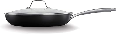 Poêle à frire en céramique calphalon, batterie de cuisine antiadhésive sans huile avec poignées qui restent froides, sans ptfe ni pfoa - gris foncé. DIAYTAR COTE D'IVOIRE est une boutique en ligne généraliste qui propose plus de 300000 références de produits. Elle est reconnue comme l'un des leaders du commerce en ligne en Côte d'Ivoire. La boutique offre une large gamme de produits pour répondre aux besoins de ses clients.