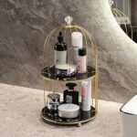 Support de rangement de maquillage pour salle de bain, comptoir de conception