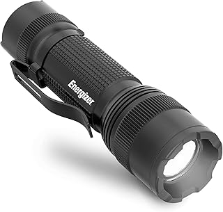 Lampe de poche tactique led energizer ta c3, lumineuse et compacte, durable