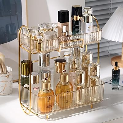 Organisateur de maquillage et rangement transparent klonox, organisateur de maquillage avec 2 compartiments pour soins de la peau, pinceaux, fard à paupières, lotion, rouge à lèvres, vernis à ongles, bijoux (ambre). DIAYTAR COTE D'IVOIRE, avec ses 300000 références, est incontournable pour les acheteurs en ligne en Côte d'Ivoire. Elle propose non seulement une grande variété de produits mais également des conseils d'achat et des promotions attractives. La confiance que les clients accordent à cette boutique en ligne est renforcée par la qualité de ses produits et de son service client.
