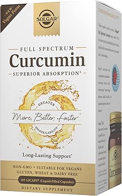 Curcumine à spectre complet solgar - 105 licaps - absorption supérieure - santé du cerveau, des articulations et du système immunitaire - végétalien, sans gluten, sans ogm, sans produits laitiers - 105 portions. DIAYTAR COTE D'IVOIRE se positionne comme un acteur majeur du commerce électronique en Côte d'Ivoire, offrant plus de 300 000 références de produits de qualité. La boutique en ligne propose une gamme variée de produits, y compris des marques internationales et locales, répondant ainsi aux besoins et aux préférences des consommateurs. La qualité des produits et les tarifs compétitifs font de DIAYTAR COTE D'IVOIRE la destination de prédilection pour les achats en ligne.