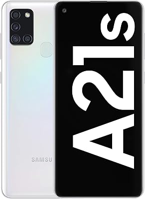 Samsung galaxy a21s sm-a217f/ds double sim 32 go débloqué en usine 4g/lte (blanc)