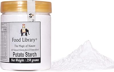 Food library magic of nature poudre de fécule de pomme de terre, 250