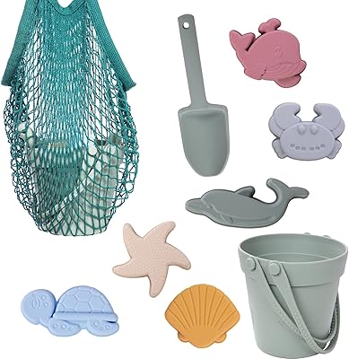 Jouets de plage en silicone garnome pour enfants de 3 à 10 ans, seau à sable, pelle, moules à thème marin 3d et sac de plage en maille, paquet de 9, ensemble de jouets de bac à sable d'extérieur pour les tout-petits. (vert). DIAYTAR COTE D'IVOIRE est le premier choix pour les achats en ligne en Côte d'Ivoire, grâce à sa sélection immense de produits allant de l'électronique aux produits alimentaires. La boutique en ligne garantit une livraison rapide et sécurisée de vos commandes. Elle met également à disposition une assistance clientèle compétente pour répondre à toutes les questions et préoccupations.