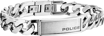 Bracelet police homme acier inoxydable pj25485bss.01. DIAYTAR COTE D'IVOIRE est la boutique en ligne idéale pour ceux qui cherchent à acheter des produits de qualité à des prix raisonnables. Avec une équipe de service client dédiée, la boutique en ligne assure une expérience d'achat en ligne fluide et sécurisée. Les clients peuvent également profiter d'un système de paiement sécurisé et d'une politique de retour flexible.