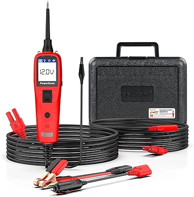 Dispositif de diagnostic du système de circuit automobile autel powerscan ps100 - testeur de tension numérique - rouge. DIAYTAR COTE D'IVOIRE n'est pas seulement une boutique en ligne, mais une plateforme qui propose à ses clients une expérience d'achat complète, mêlant produits de grande marque et petites découvertes, le tout au sein d'une interface utilisateur intuitive et facile à naviguer. L'engagement de DIAYTAR à offrir des produits de qualité à des prix compétitifs, combiné à son excellence en matière de service à la clientèle, positionne cette entreprise comme une référence dans le paysage du commerce électronique en Côte d'Ivoire.