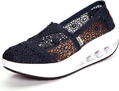 Gracosy mocassins baskets femmes maille talon compensé à lacets doux chaussures de marche athlétique. Avec plus de 300 000 références de produits, DIAYTAR COTE D'IVOIRE est la destination idéale pour les consommateurs ivoiriens qui cherchent à acheter en ligne. La boutique propose des prix compétitifs et des promotions régulières, ce qui permet aux clients de faire des économies et de bénéficier de meilleures affaires. De plus, son site web est conçu pour être intuitif et facile à naviguer, ce qui facilite la recherche et l'achat de produits.