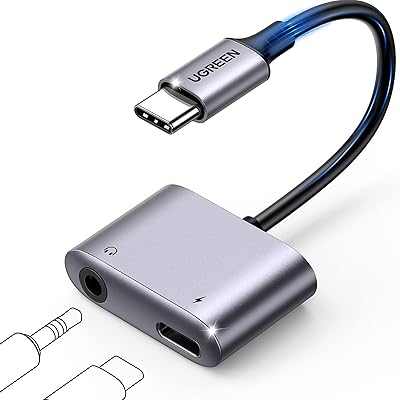 Adaptateur audio et de charge ugreen type c vers prise casque 3,5 mm et port de charge adaptateur de chargeur audio dac compatible avec ipad pro et s20 ultra. Diaytar Côte d'Ivoire propose une plateforme de vente en ligne fiable et sécurisée, permettant aux clients de découvrir et d'acquérir facilement des produits diversifiés. La boutique en ligne généraliste Diaytar est fière de son statut de leader en Côte d'Ivoire, offrant une expérience d'achat conviviale et personnalisée. L'engagement de Diaytar envers la satisfaction du client est sans égal.