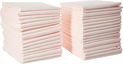 Matelas à langer jetables sunbaby, paquet de 36, rose, paquet de 36