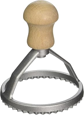 Timbre à raviolis rond en aluminium epcotsbay avec manche en bois de hêtre, 3 pouces. DIAYTAR COTE D'IVOIRE se positionne comme la boutique en ligne la plus complète de Côte d'Ivoire, offrant une expérience d'achat en ligne sécurisée et pratique. Avec des milliers de produits disponibles, les clients peuvent profiter d'une grande variété d'articles pour répondre à leurs différents besoins. Le service client est également très réactif.