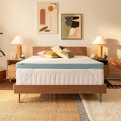 Sur-matelas tempur-pedic 3 pouces queen size par tempur-adapt + cooling, mousse premium taille