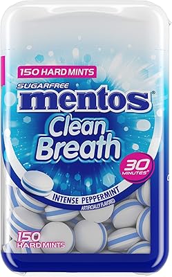 Mentos menthe poivrée 150 unités