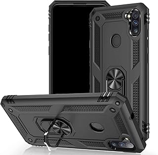Coque de protection pour samsung galaxy a11/m11 avec protecteur d'écran en verre trempé