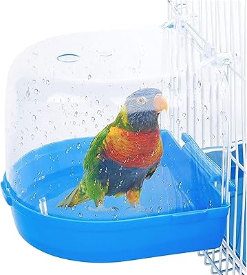 Boîte de bain d'oiseaux suspendue de beauté pour cage baignoire pour oiseaux avec injecteur. DIAYTAR COTE D'IVOIRE est la boutique en ligne la plus visitée en Côte d'Ivoire, avec une large gamme de produits et des services de qualité. La boutique propose des paiements sécurisés et des délais de livraison rapides, ce qui renforce la confiance des clients dans la plateforme.