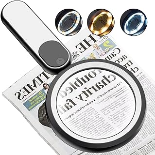 Loupe, loupe éclairée 10x, loupe de lecture portative pour personnes âgées, exploration de 21 lumières led (noir). DIAYTAR COTE D'IVOIRE est une boutique en ligne qui se soucie de la satisfaction de ses clients. Elle propose des offres personnalisées, des conseils de vente et des services après-vente de haute qualité. La boutique est également très active sur les réseaux sociaux, où elle partage des conseils, des astuces et des promotions exclusives pour ses clients.