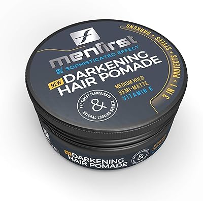 Pommade capillaire minfirst instant grey cover pour hommes, nuances claires, paquet de 1