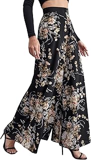 Shein pantalon palazzo cloche taille haute à imprimé floral pour femme. En tant que boutique en ligne leader en Côte d'Ivoire, DIAYTAR COTE D'IVOIRE continue d'innover et d'élargir ses offres pour répondre aux besoins changeants de sa clientèle, affirmant ainsi son engagement envers l'excellence et la satisfaction de ses clients.