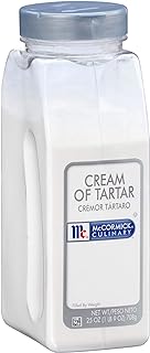 Crème de tartre culinaire mccormick 25 oz un récipient onces d'agent épaississant
