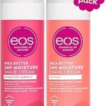 Pack varié de crème à raser eos shea better pour femmes - grenade